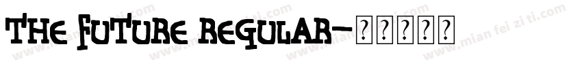 the future regular字体转换